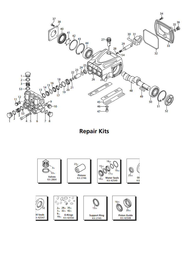 pressure washer pump