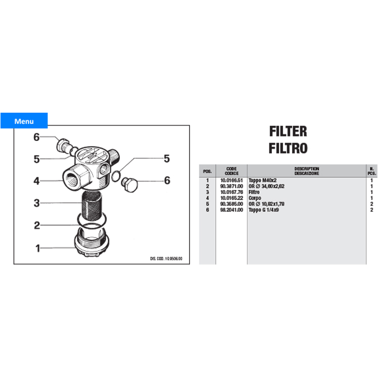 pressure washer filter