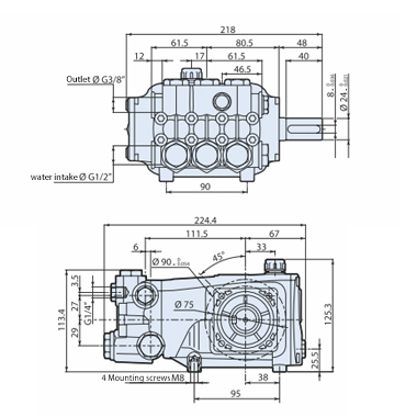 Pressure Washer pump